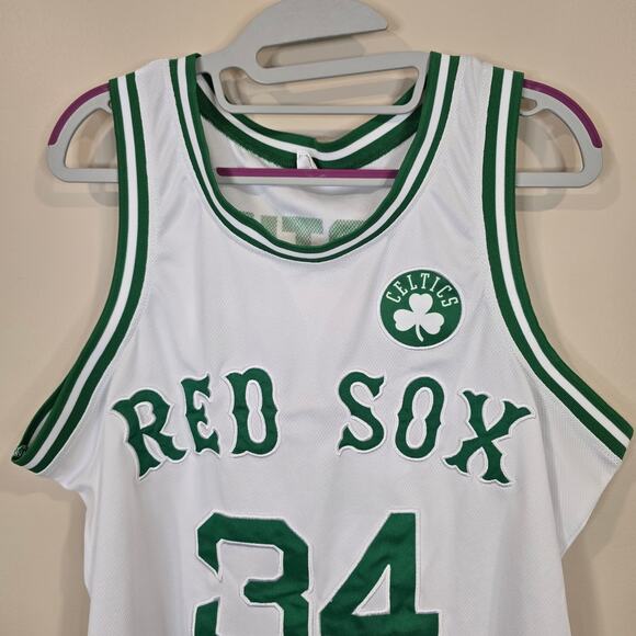2025 Celtics Day DAVID ORTIZ Boston Red Sox Basketball Jersey | Size Large - Picture 3 of 8
